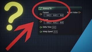 How to Interpolate Vectors || VInterp To || UE4 TUTORIALS