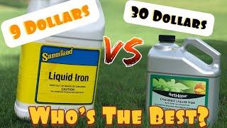 The Best Liquid Iron for lawns.  How Do I get a Greener Lawn?