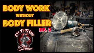 Body Work Without Body Filler Ep.2 49 Willys Hood