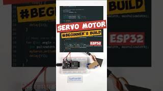 ESP32 + Servo Motor: Smooth Scanning from 0° to 180°!