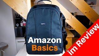 AmazonBasics Fotorucksack für DSLRs und Laptops || REVIEW