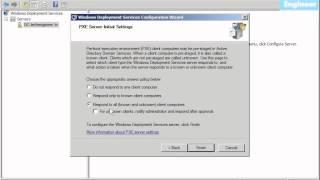 Configure WDS (Windows Deployment Services) in Windows Server 2008