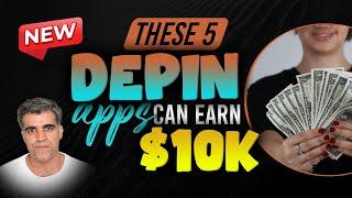 Run These 5 New DePIN Apps on your Browser to earn FREE Airdrop worth $10k