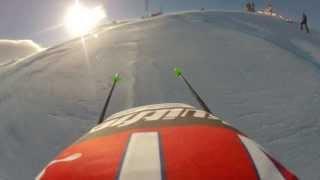 Worldcup Kvitfjell 2013. Life as a Downhill-skier. Gopro HD