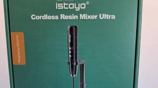 Testing the ISTOYO Rechargeable Resin Mixer with Stand #istoyo #resin #epoxyresin