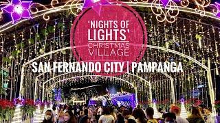 Nights of Lights Christmas Village | San Fernando, Pampanga (TheTraveLad Christmas Series 2021) 4K