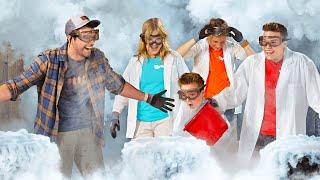 Liquid Nitrogen Explosions w/ Ninja Kidz!- Camp CrunchLabs Week 9