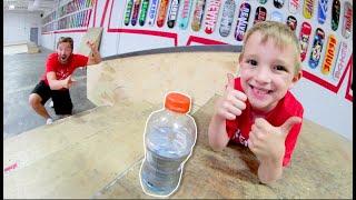 Father VS Son GAME OF BOTTLE FLIP!