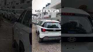 New Hyundai Exter S 2023  #shorts #hyundai #exter #exter2023 #thecarshow #youtube #youtubeshorts