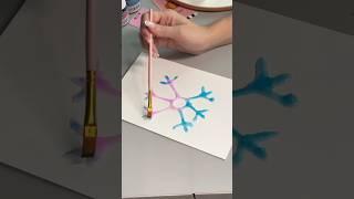 Trying salt painting!! Easy DIY craft!