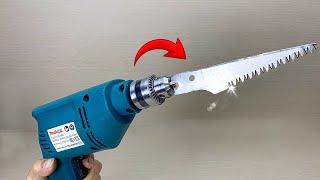 Why at 50 i didn't learn this secret! Most useful hand drill ideas