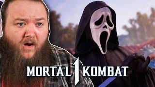 Ghostface looks AMAZING in Mortal Kombat 1! - (Ghostface Trailer Reaction!)