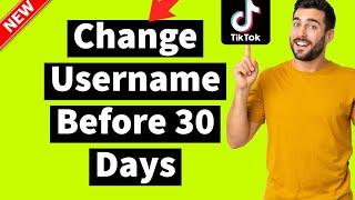 How To Change your Username on TikTok ( Without Waiting 30 Days)