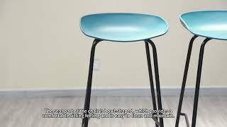 Plastic bar stool