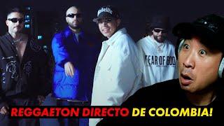 Esto es reggaeton directo de Colombia  Coreano Loco reacciona a Reykon, Elniko Arias, Dimeloking