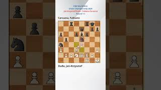 FIDE World Blitz Chess Championship 2024 | Jan-Krzysztof Duda - Fabiano Caruana | Round 1-1