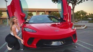 New Car ASMR tapping / scratching   (McLaren GT)