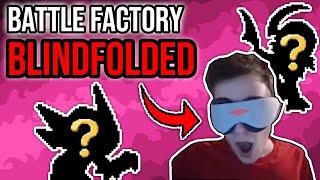 BLINDFOLDED WORLD RECORD Battle Factory Attempts! LIVE | Pokemon Emerald