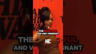 Skai Jackson Arrives At An L.A Premiere Very Pregnant