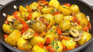 My Italian grandmother taught me this delicious potato recipe! Easy, fast and cheap recipe!