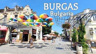 Burgas, Bulgaria  - 4K Walking Tour