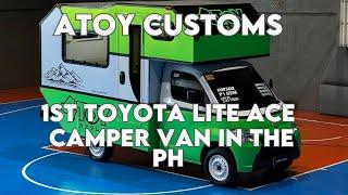 First Toyota Lite Ace Camper Van in the Philippines Design & Created by Atoy Customs.