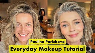 Everyday Makeup Tutorial - Paulina Porizkova | Former Supermodel Everyday Makeup Look