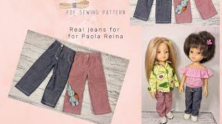 Real jeans Paola Reina Паола Рейна мастер-класс брюки джинсы