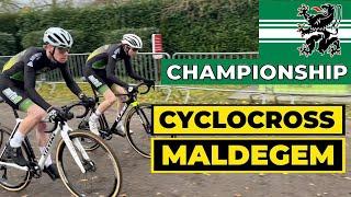 CYCLOCROSS CHAMPIONSHIP RACE @ MALDEGEM - GoPro BIKE FOOTAGE