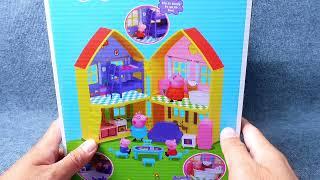 5 Minutes Satisfying with Unboxing Cute Miniature House Peppa Pig Toys ASMR | Review Toys