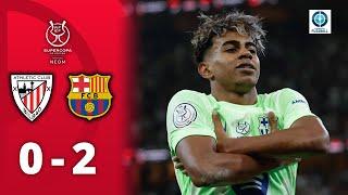 Lamine Yamal & Gavi treffen sehenswert! Barca im Supercopa-Finale | Atheltic Bilbao - FC Barcelona