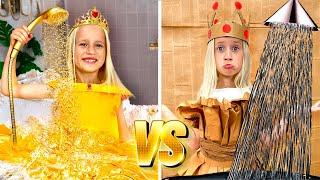 Rich Princess vs Broke Princess | Katya and Dima