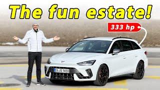 Cupra Leon facelift VZ driving REVIEW Estate vs Hatch