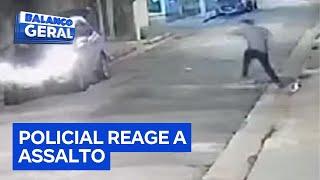 Dentro da Notícia: Policial reage a assalto e bandido acaba baleado e morto em SP