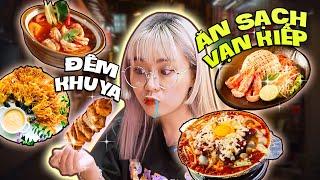 Misthy ăn vặt xuyên đêm ở đường Vạn Kiếp. Món ăn đỉnh nhất là?! FOOD CHALLENGE