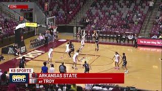 Arkansas State women's basketball beats Troy, secures 2 seed in SBC Tournament