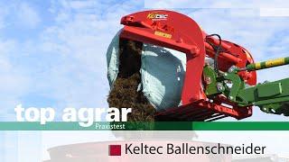 Auf Messers Schneide - Keltec Ballenschneider im top agrar-Praxistest