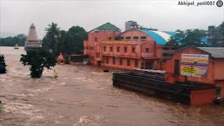 वाई   Wai\Satara , Beautiful view of Wai in the rainy season