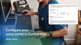 Configure your voice portal in Control Hub