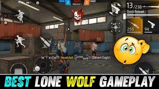 Best Lone Wolf Gameplay  1 Vs 1 | -Garena Free Fire Max