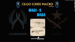 CS:go M4A1-S M4A4 makro/macro logitech razer bloody