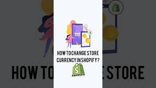 How to Change your Shopify Store Currency?  #shopify #shorts