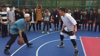 Chinese Streetballer 天极 vs Japanese Streetballer Whitea