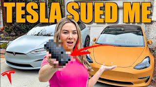 Sued By Tesla & Working With Them!