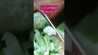CUCUMBER SALAD / EASY RECIPE Nheng PL Channel #shorts  #food #cooking #vlog #video