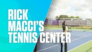 We visited coaching legend Rick Macci's Tennis Club!