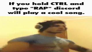 CTRL + RAP = cool song