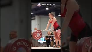 Weightlifter Olivia Reeves (71KG) Clean & Jerks 138-kg (304.2-lb) For a New American Record