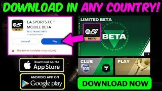 How To Download & Play EA FC Mobile Beta | Believers Hub