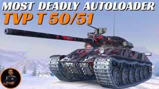 TVP T 50/51 Is Insane Now | Most deadly autoloader | WoT Blitz